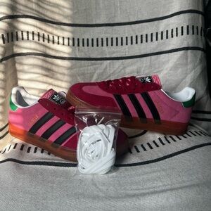 Adidas Gazelle x Gucci ‘Pink Velvet’ Women’s 7.5